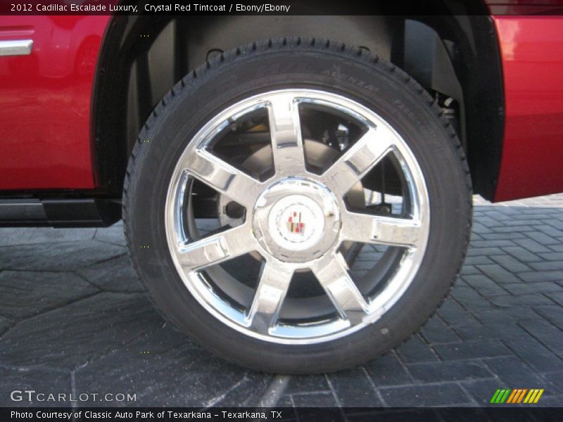 Crystal Red Tintcoat / Ebony/Ebony 2012 Cadillac Escalade Luxury