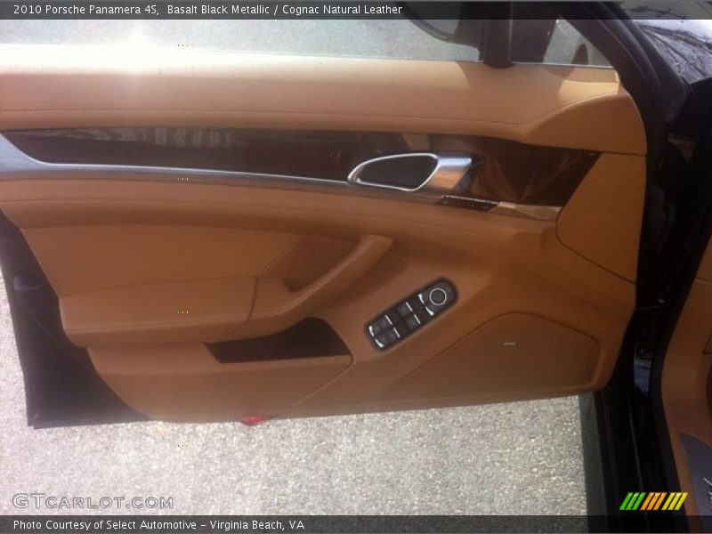 Basalt Black Metallic / Cognac Natural Leather 2010 Porsche Panamera 4S