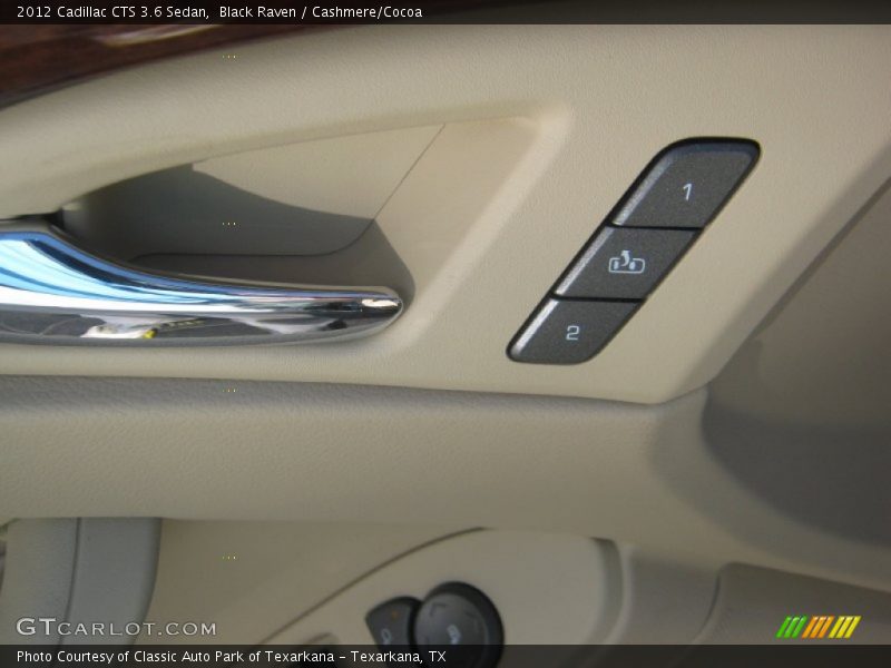 Black Raven / Cashmere/Cocoa 2012 Cadillac CTS 3.6 Sedan