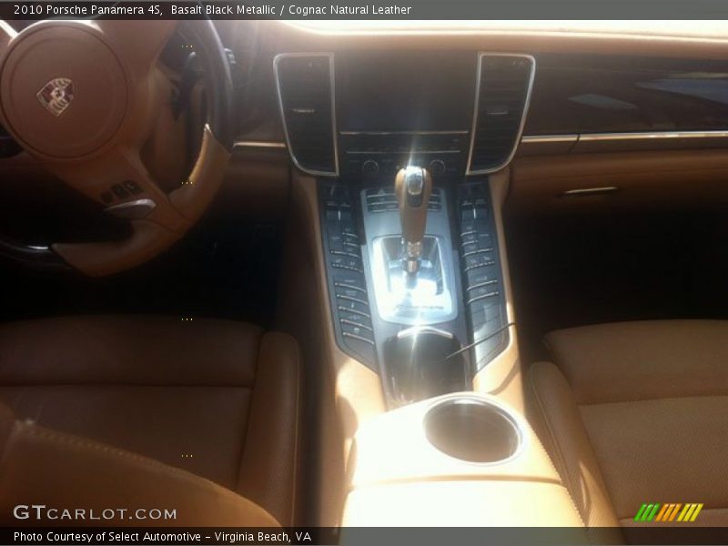 Basalt Black Metallic / Cognac Natural Leather 2010 Porsche Panamera 4S