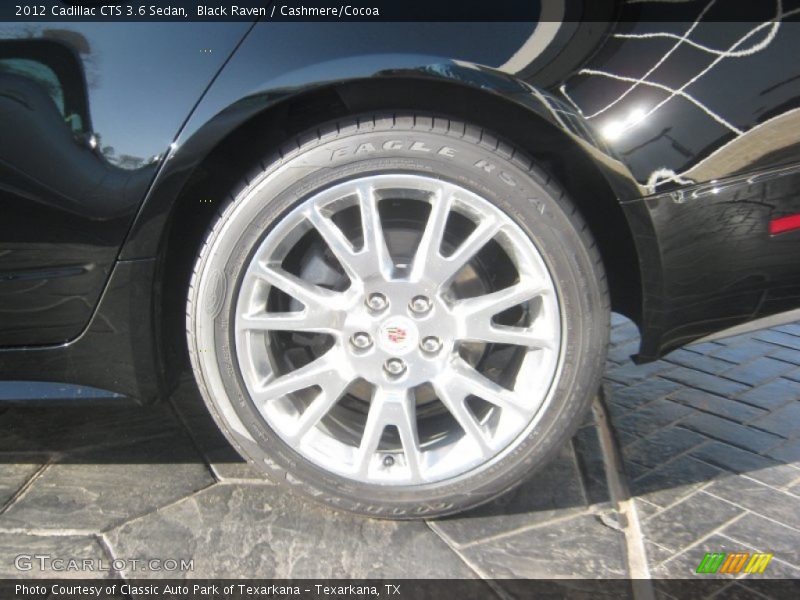 Black Raven / Cashmere/Cocoa 2012 Cadillac CTS 3.6 Sedan