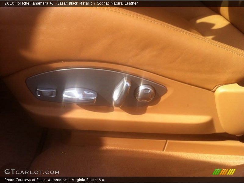 Basalt Black Metallic / Cognac Natural Leather 2010 Porsche Panamera 4S