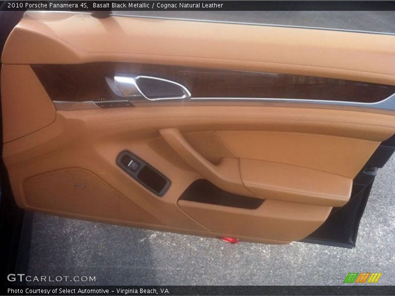 Basalt Black Metallic / Cognac Natural Leather 2010 Porsche Panamera 4S