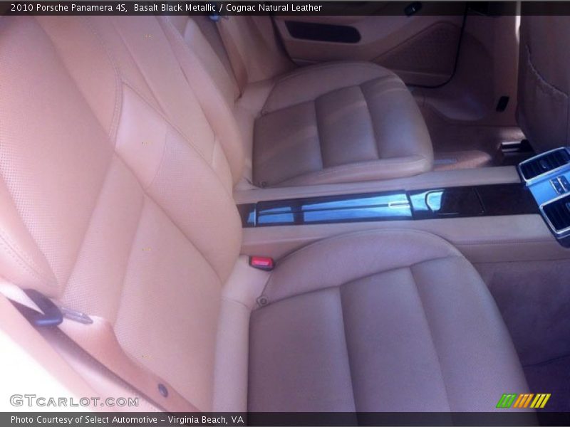 Basalt Black Metallic / Cognac Natural Leather 2010 Porsche Panamera 4S
