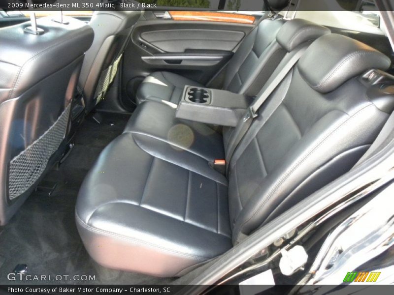 Black / Black 2009 Mercedes-Benz ML 350 4Matic