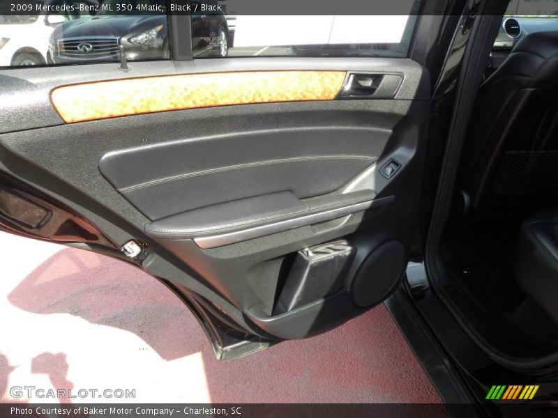 Black / Black 2009 Mercedes-Benz ML 350 4Matic