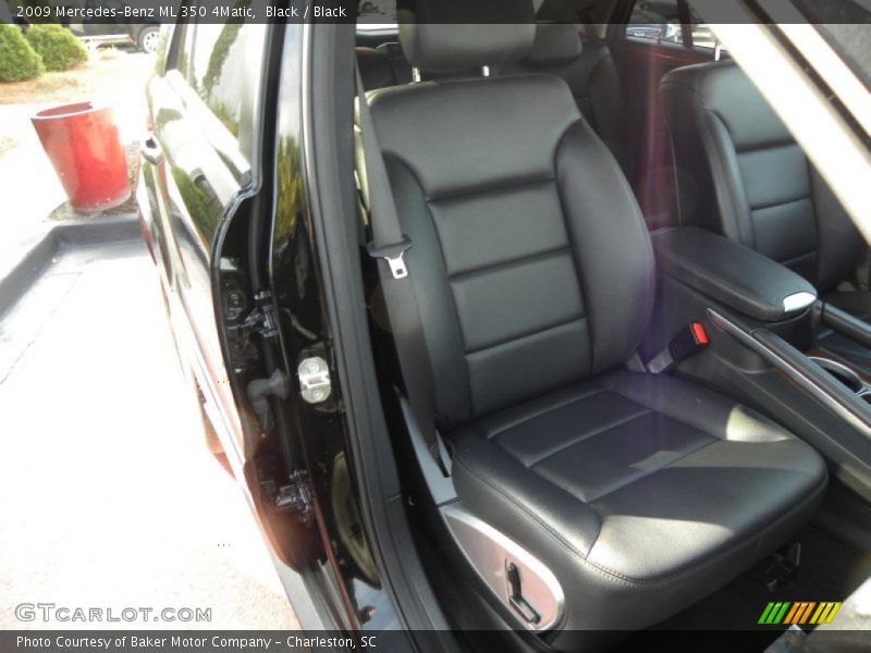 Black / Black 2009 Mercedes-Benz ML 350 4Matic