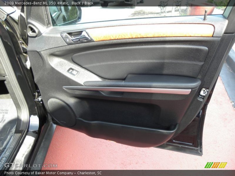 Black / Black 2009 Mercedes-Benz ML 350 4Matic
