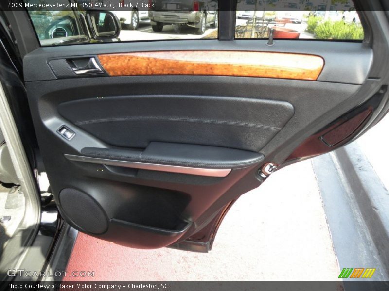 Black / Black 2009 Mercedes-Benz ML 350 4Matic