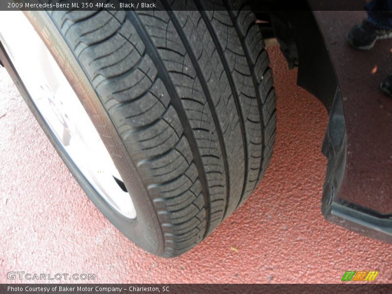 Black / Black 2009 Mercedes-Benz ML 350 4Matic
