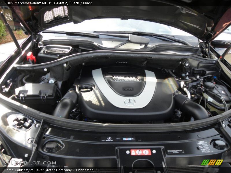 Black / Black 2009 Mercedes-Benz ML 350 4Matic