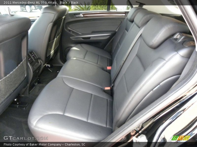 Black / Black 2011 Mercedes-Benz ML 350 4Matic
