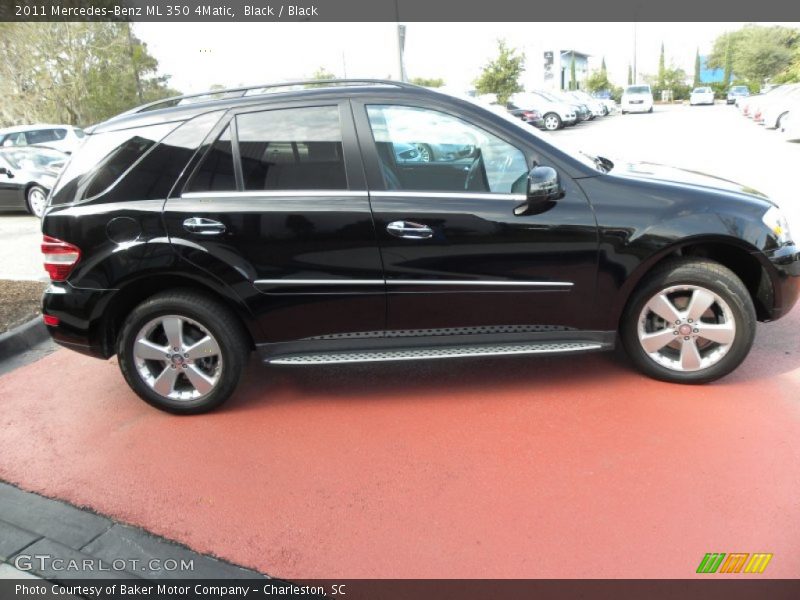 Black / Black 2011 Mercedes-Benz ML 350 4Matic