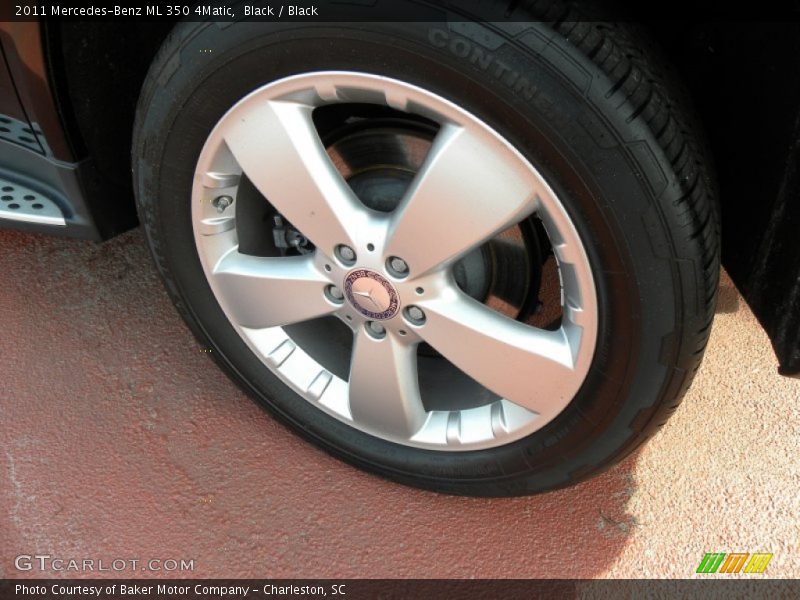 Black / Black 2011 Mercedes-Benz ML 350 4Matic