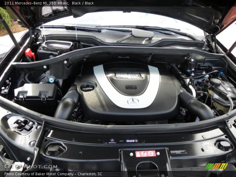 Black / Black 2011 Mercedes-Benz ML 350 4Matic