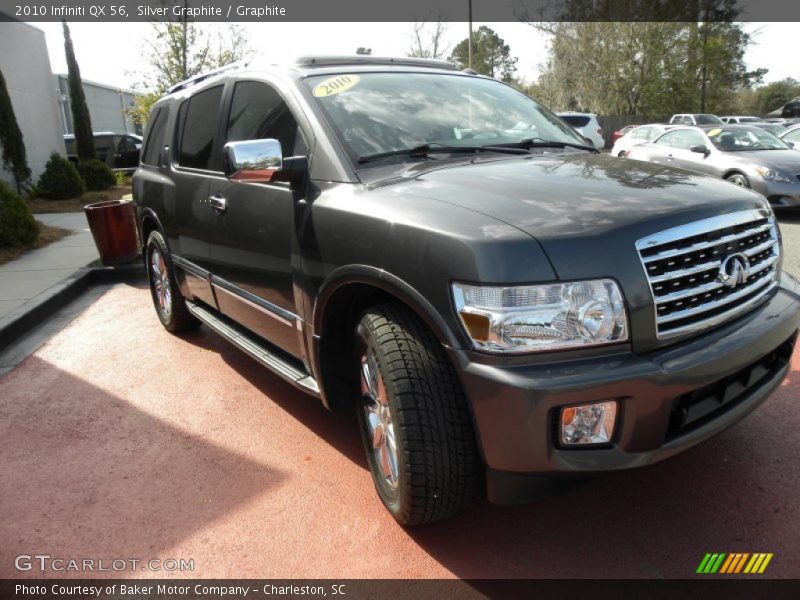 Silver Graphite / Graphite 2010 Infiniti QX 56