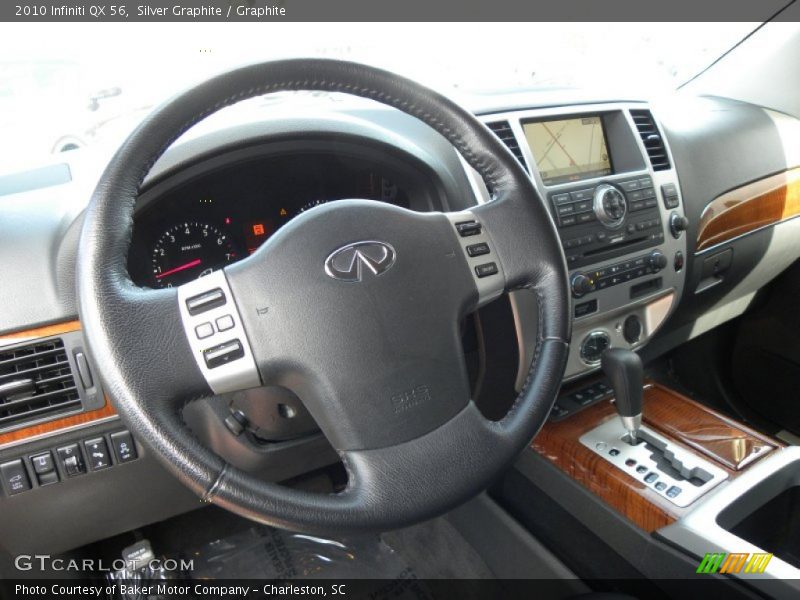 Silver Graphite / Graphite 2010 Infiniti QX 56
