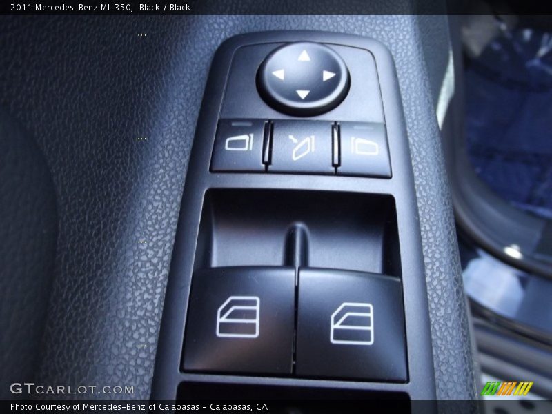 Black / Black 2011 Mercedes-Benz ML 350