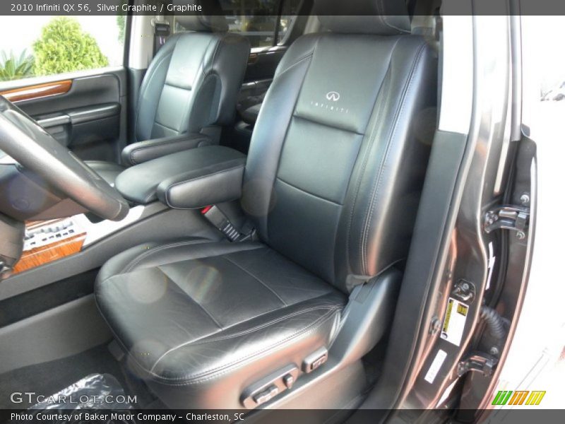 Silver Graphite / Graphite 2010 Infiniti QX 56