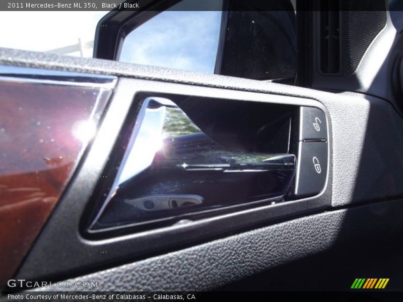 Black / Black 2011 Mercedes-Benz ML 350