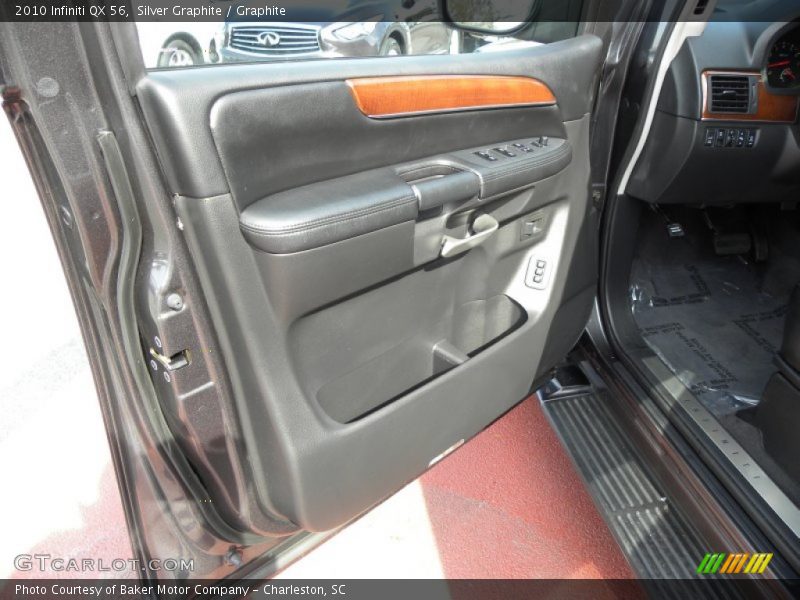 Silver Graphite / Graphite 2010 Infiniti QX 56