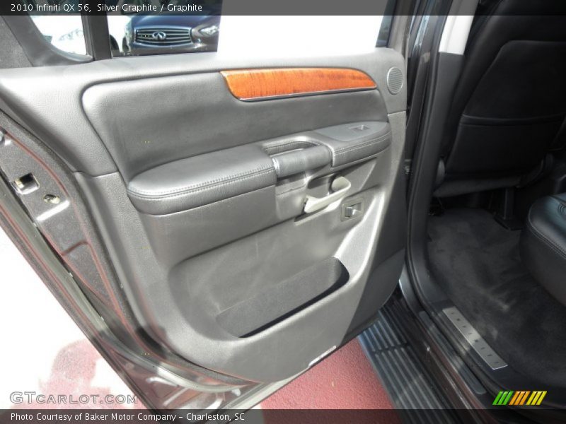 Silver Graphite / Graphite 2010 Infiniti QX 56