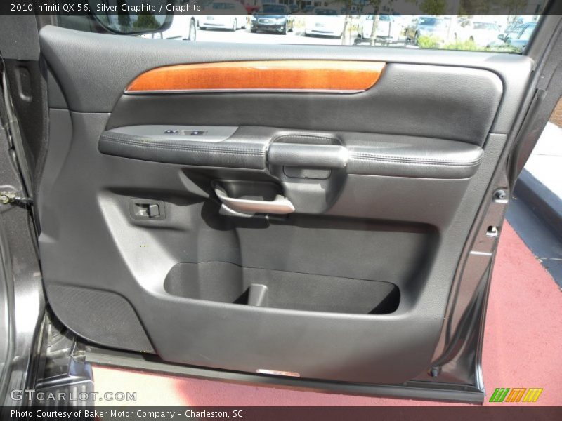 Silver Graphite / Graphite 2010 Infiniti QX 56