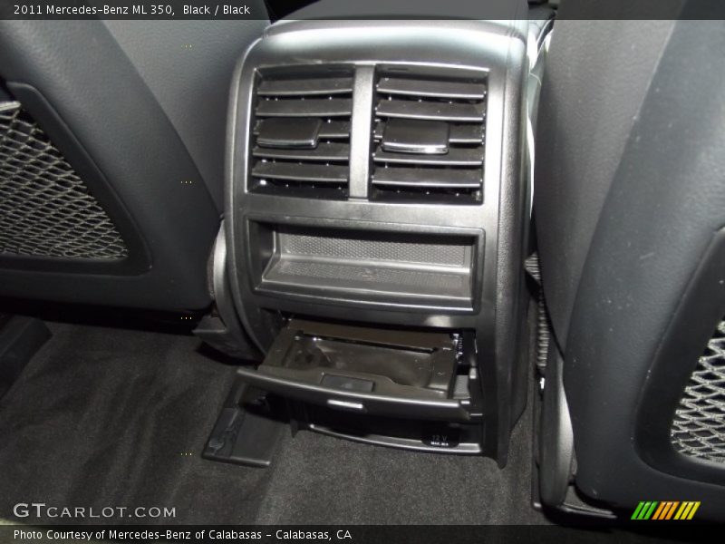 Black / Black 2011 Mercedes-Benz ML 350