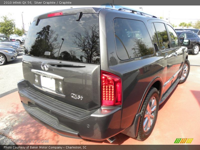 Silver Graphite / Graphite 2010 Infiniti QX 56