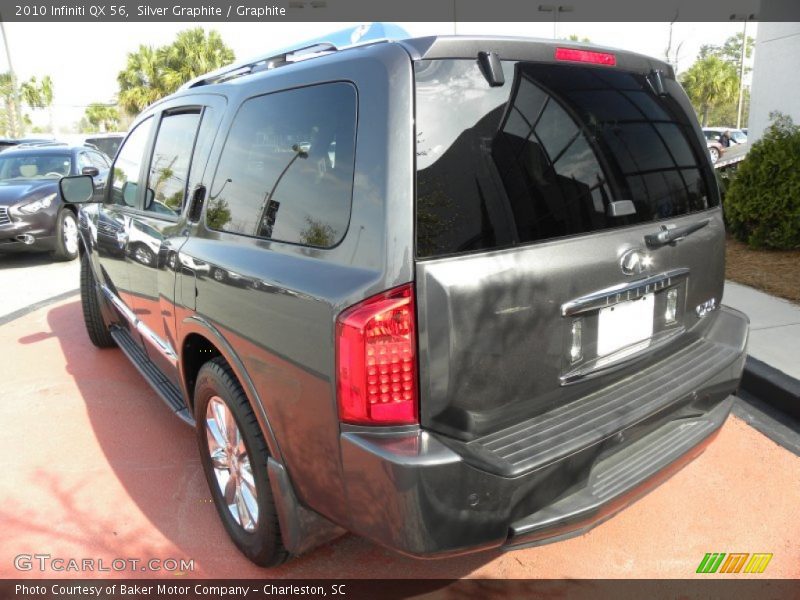 Silver Graphite / Graphite 2010 Infiniti QX 56
