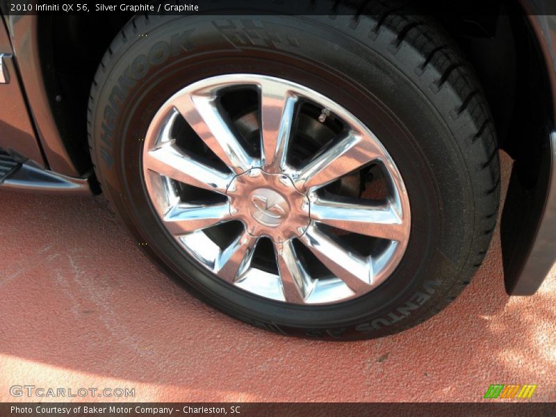Silver Graphite / Graphite 2010 Infiniti QX 56