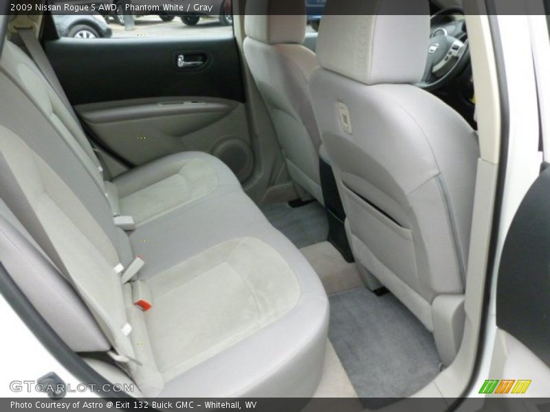 Phantom White / Gray 2009 Nissan Rogue S AWD