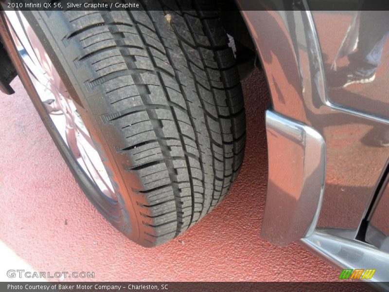 Silver Graphite / Graphite 2010 Infiniti QX 56
