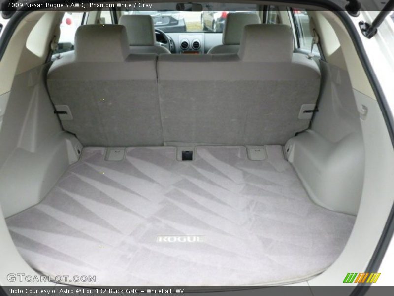 Phantom White / Gray 2009 Nissan Rogue S AWD