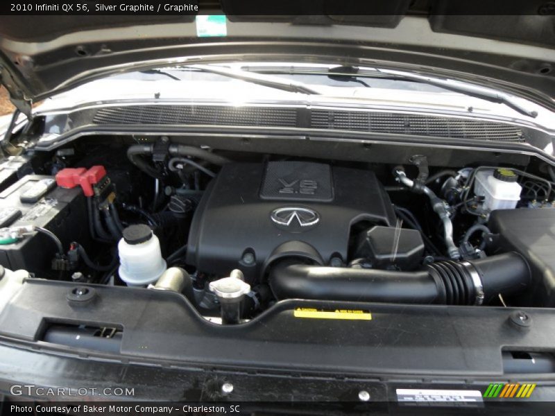 Silver Graphite / Graphite 2010 Infiniti QX 56
