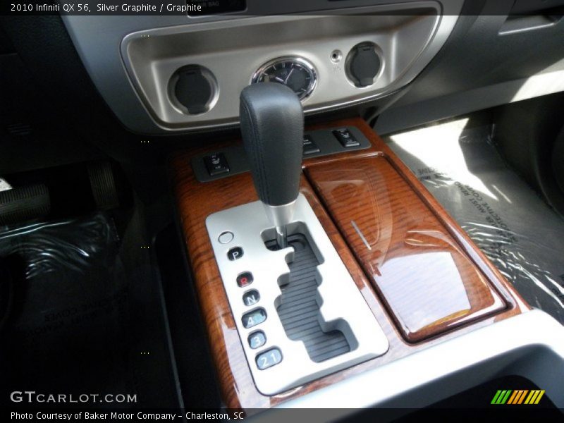 Silver Graphite / Graphite 2010 Infiniti QX 56