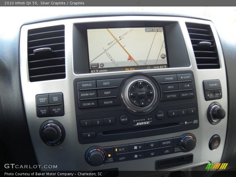 Silver Graphite / Graphite 2010 Infiniti QX 56
