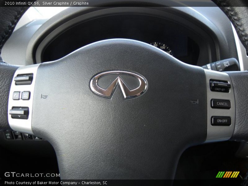 Silver Graphite / Graphite 2010 Infiniti QX 56