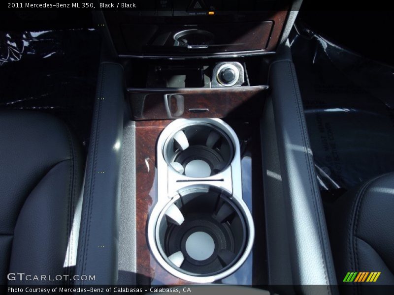 Black / Black 2011 Mercedes-Benz ML 350