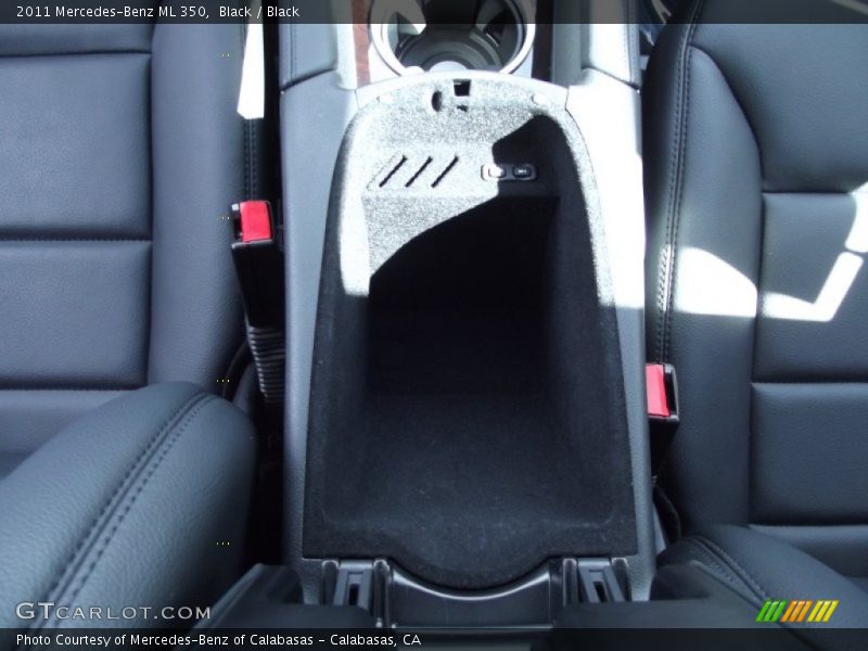 Black / Black 2011 Mercedes-Benz ML 350