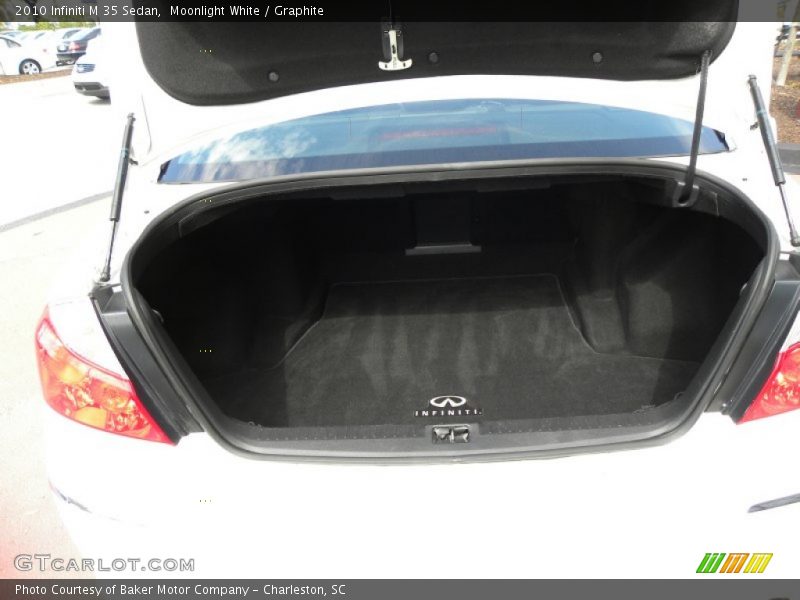 Moonlight White / Graphite 2010 Infiniti M 35 Sedan