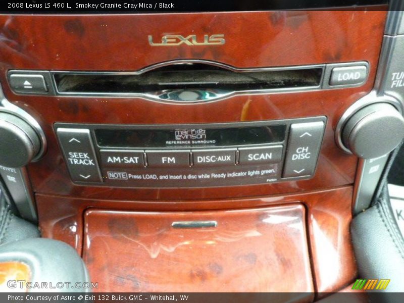 Smokey Granite Gray Mica / Black 2008 Lexus LS 460 L