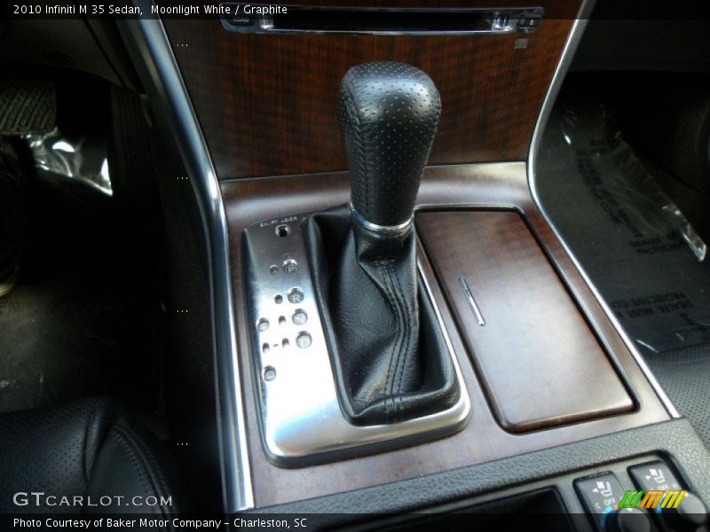 Moonlight White / Graphite 2010 Infiniti M 35 Sedan
