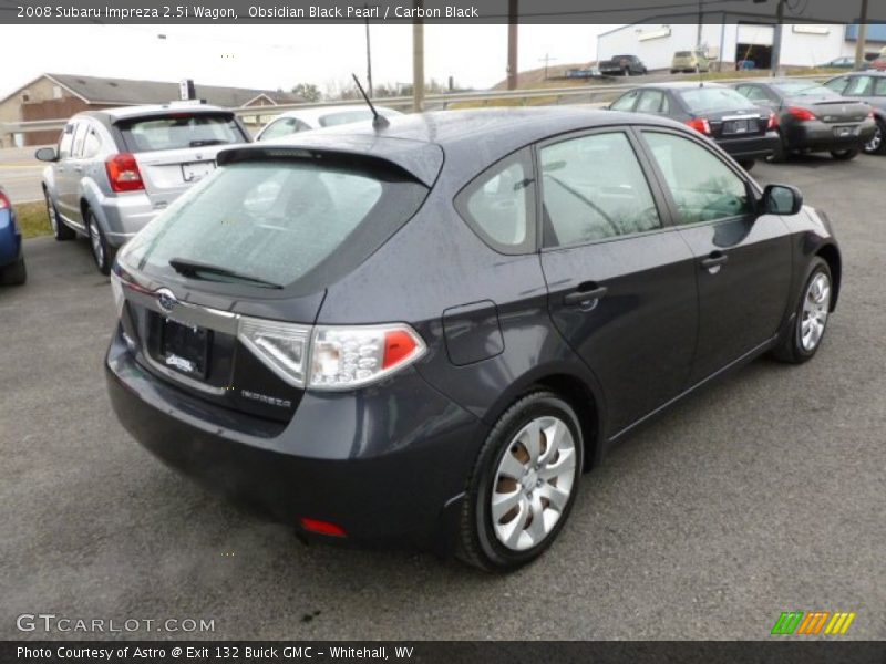 Obsidian Black Pearl / Carbon Black 2008 Subaru Impreza 2.5i Wagon