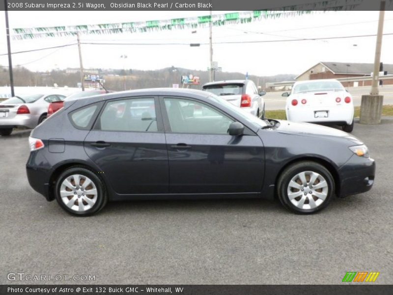 Obsidian Black Pearl / Carbon Black 2008 Subaru Impreza 2.5i Wagon