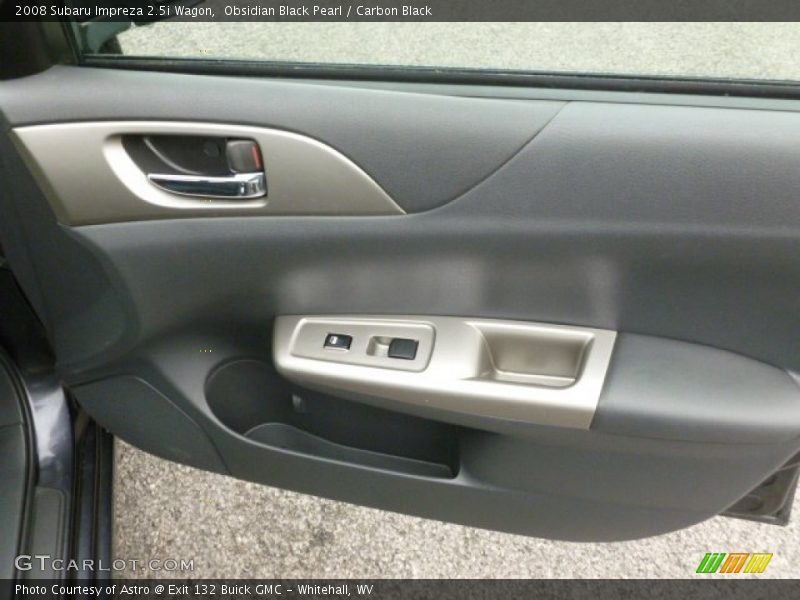 Obsidian Black Pearl / Carbon Black 2008 Subaru Impreza 2.5i Wagon