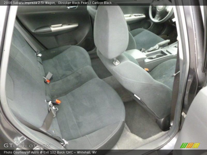 Obsidian Black Pearl / Carbon Black 2008 Subaru Impreza 2.5i Wagon