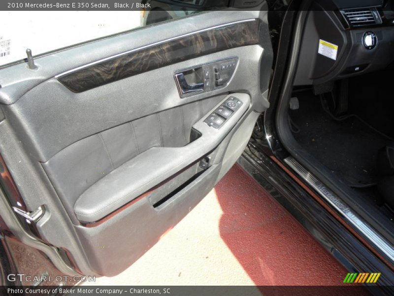 Black / Black 2010 Mercedes-Benz E 350 Sedan