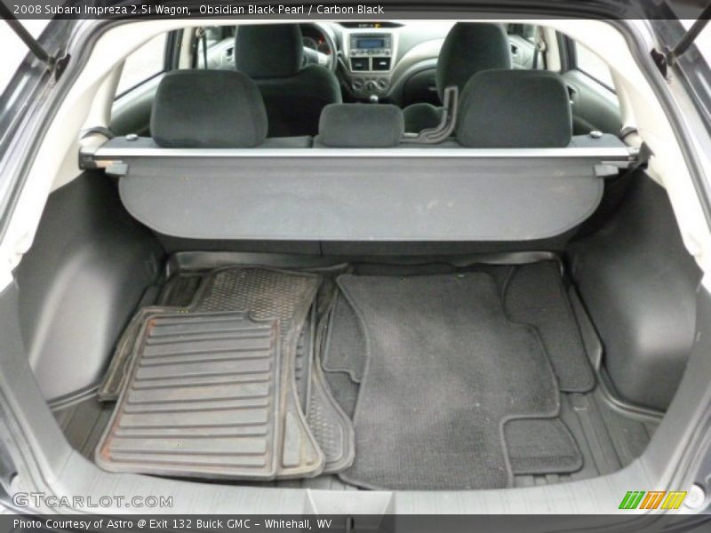 Obsidian Black Pearl / Carbon Black 2008 Subaru Impreza 2.5i Wagon