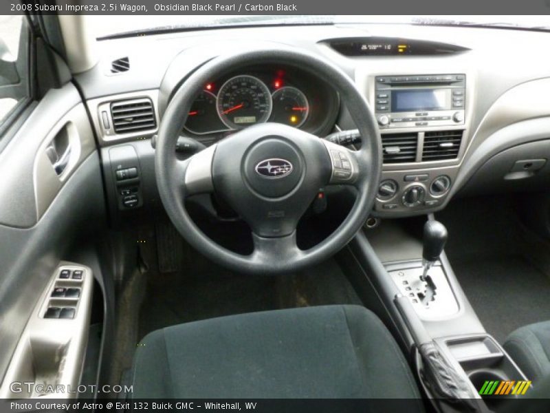 Obsidian Black Pearl / Carbon Black 2008 Subaru Impreza 2.5i Wagon